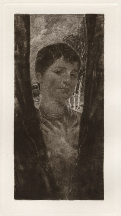 Die Ferngeliebte (erinnerung) by Max Klinger