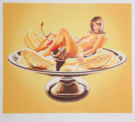 Banana Split (sally Duberson) by Mel Ramos