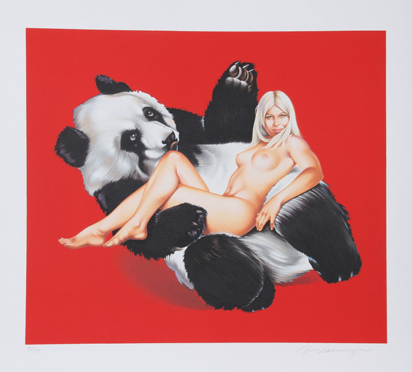 Giant Panda by Mel Ramos