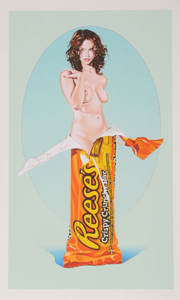 Reese’s Rose by Mel Ramos
