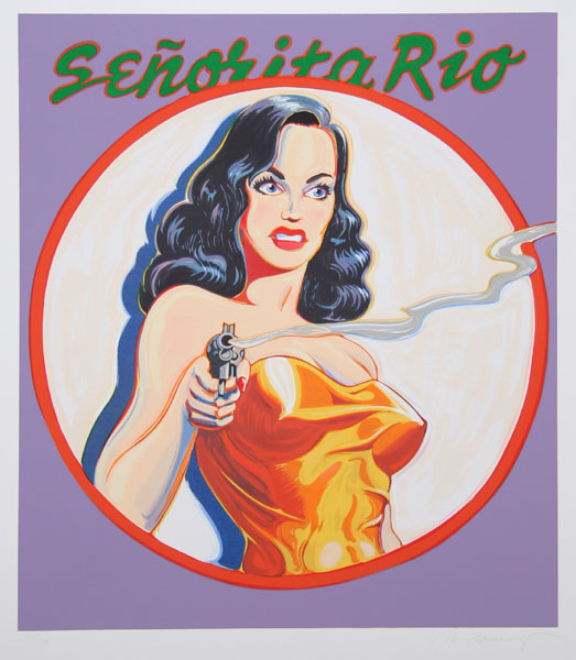 Senorita Rio by Mel Ramos