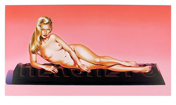 Sweet Odalisque by Mel Ramos