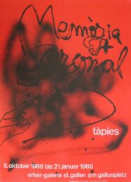 Memòria Personal by Antoni Tapies at Sylvan Cole Gallery