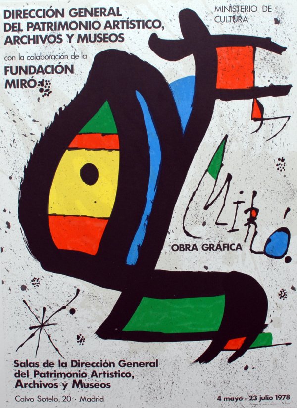 Miró Obra Gráfica by Joan Miro