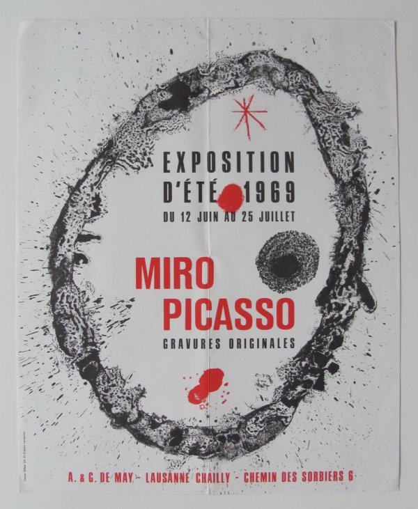 Miro / Picasso Gravures Originales by Joan Miro