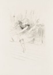 Miss Ida Heath, Danseuse Anglaise by Henri de Toulouse-Lautrec at Christopher-Clark Fine Art