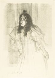 Miss May Belfort En Cheveux by Henri de Toulouse-Lautrec at Christopher-Clark Fine Art