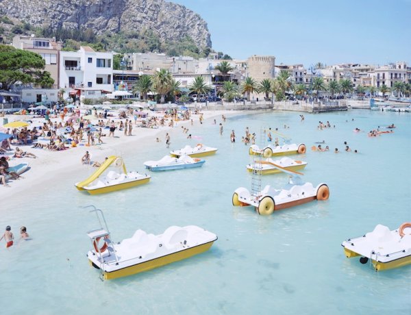 Mondello Paddle Boats by Massimo Vitali