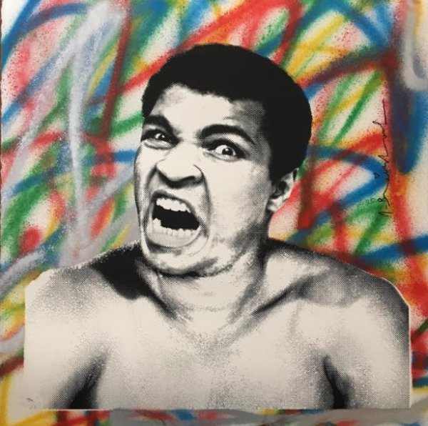 Legendary Ali 2 by Mr. Brainwash