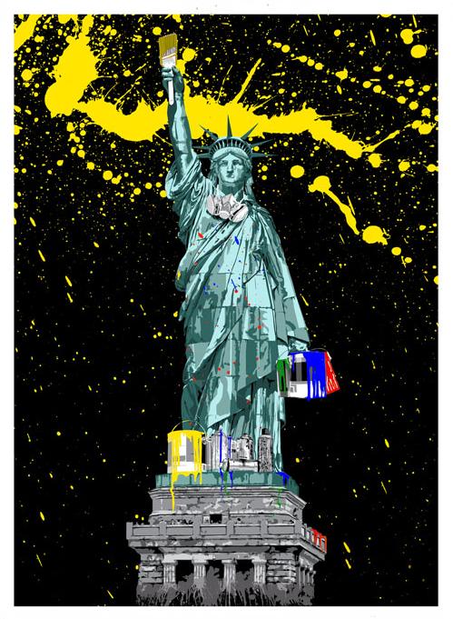 Liberty by Mr. Brainwash