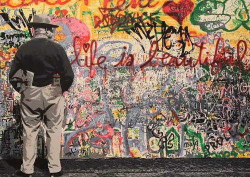 Life Is Beautiful by Mr. Brainwash