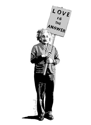 Love Is The Answer by Mr. Brainwash