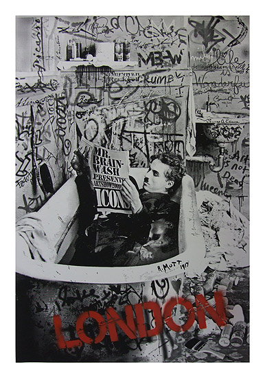 Sorry Chaplin London by Mr. Brainwash