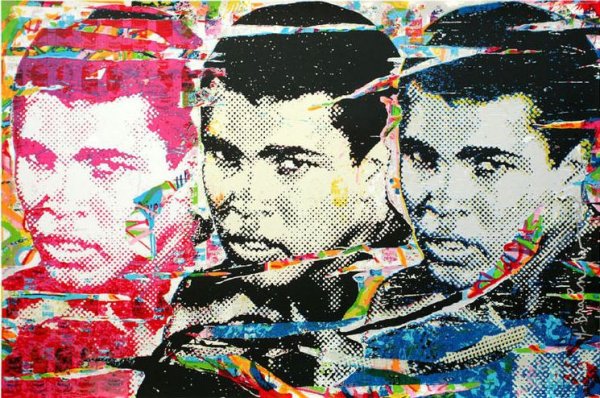 The Champ by Mr. Brainwash