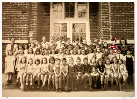 Where’s Waldo by Mr. Brainwash