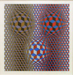 Nebulus Ii by Victor Vasarely at Gregg Shienbaum Fine Art