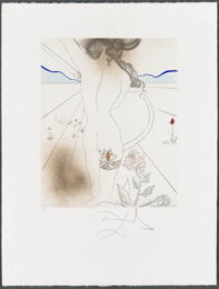 Nu À La JarretiÈre (nude With Garter) by Salvador Dalí at Christopher-Clark Fine Art