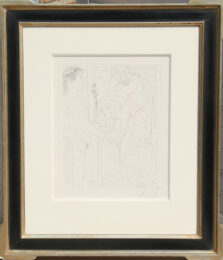 Nude Model And Sculptures (bloch 185) by Pablo Picasso at RoGallery
