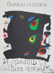 Omnium Cultural by Joan Miro at Sylvan Cole Gallery