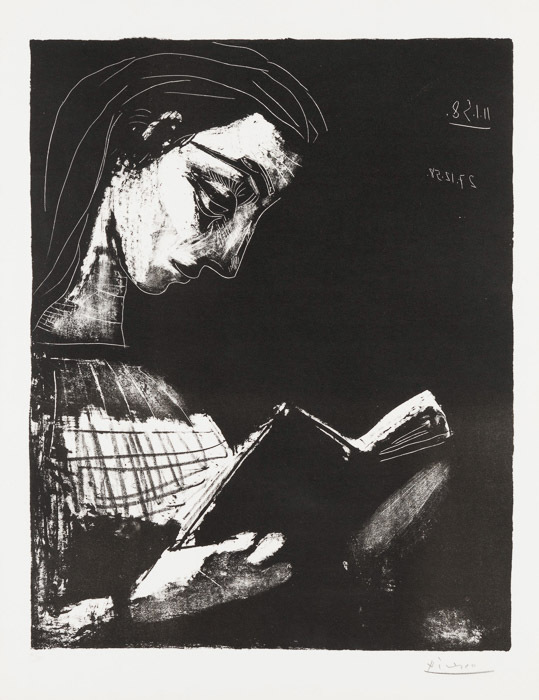 Jacqueline Reading by Pablo Picasso