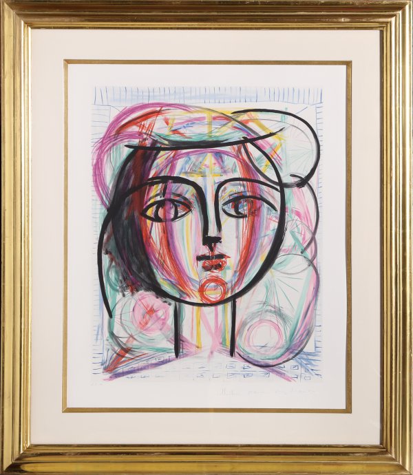 Pablo Picasso Portrait De Femme Ii Portrait Of A Woman Ii