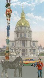 Paris-10 Man Up by Peter Blake at Paul Stolper Gallery