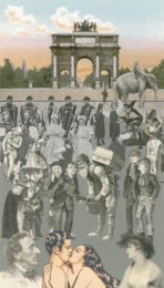 Paris-the Kiss by Peter Blake at Paul Stolper Gallery