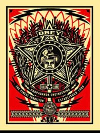 Pasadena Welder by Shepard Fairey at Gregg Shienbaum Fine Art