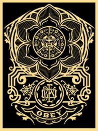 Peace Ornament by Shepard Fairey at Gregg Shienbaum Fine Art