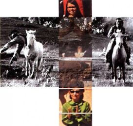 Person On Horse And Person Falling From Horse by John Baldessari at Gregg Shienbaum Fine Art