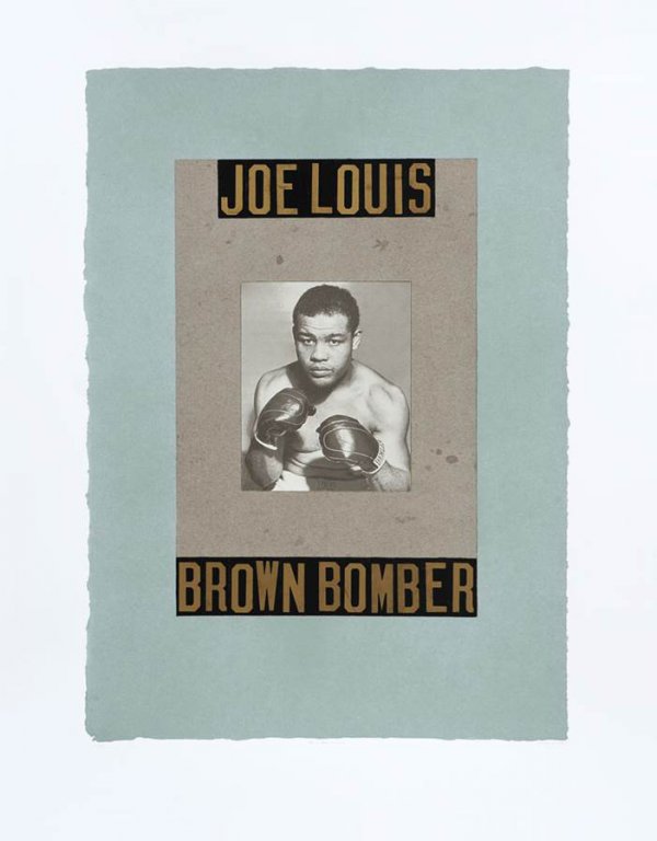 B Is For Boxer – Joe Louis by Peter Blake
