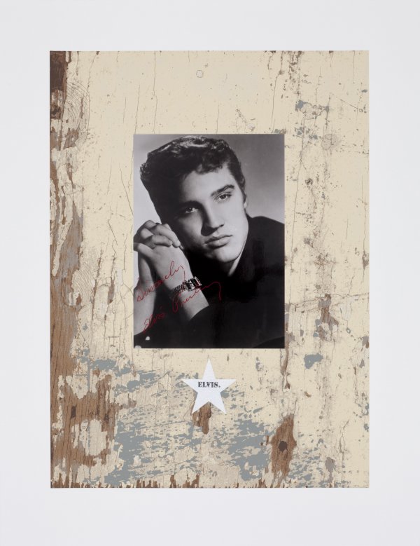 Elvis. by Peter Blake