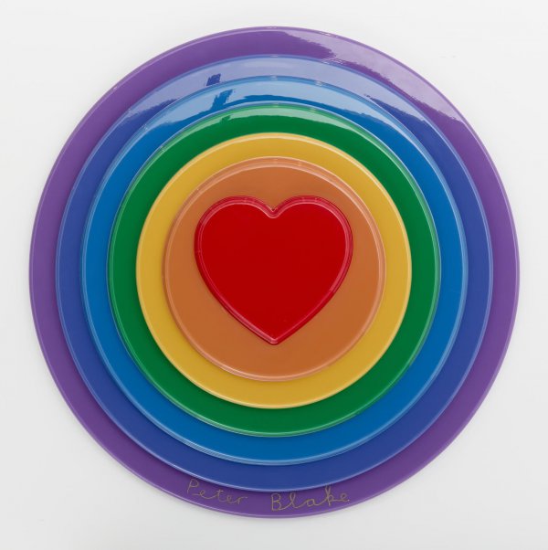 Rainbow Target by Peter Blake