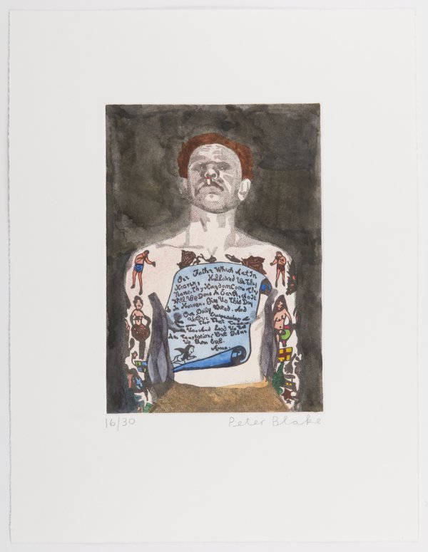Reverend Ricky Wreck by Peter Blake