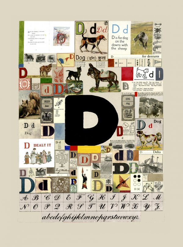 The Letter ‘d’ by Peter Blake