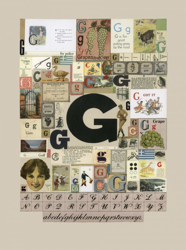 The Letter ‘g’ by Peter Blake