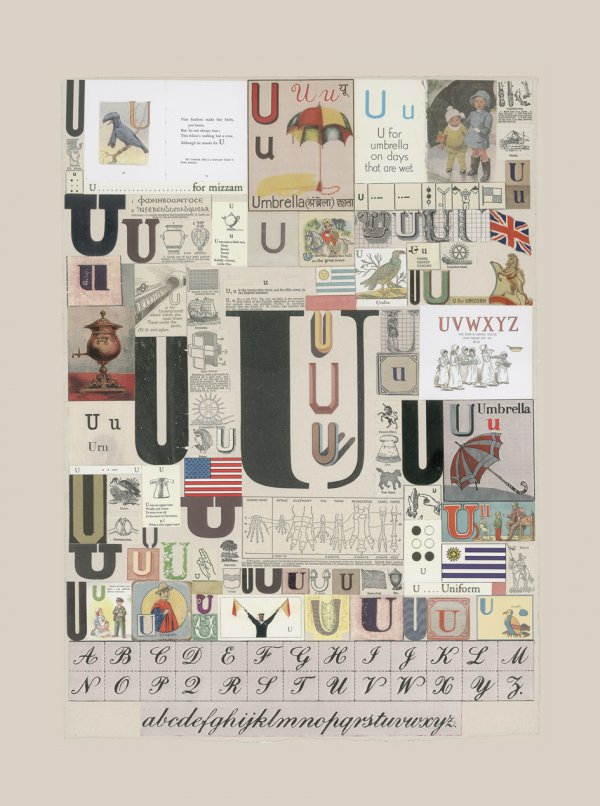 The Letter ‘u’ by Peter Blake