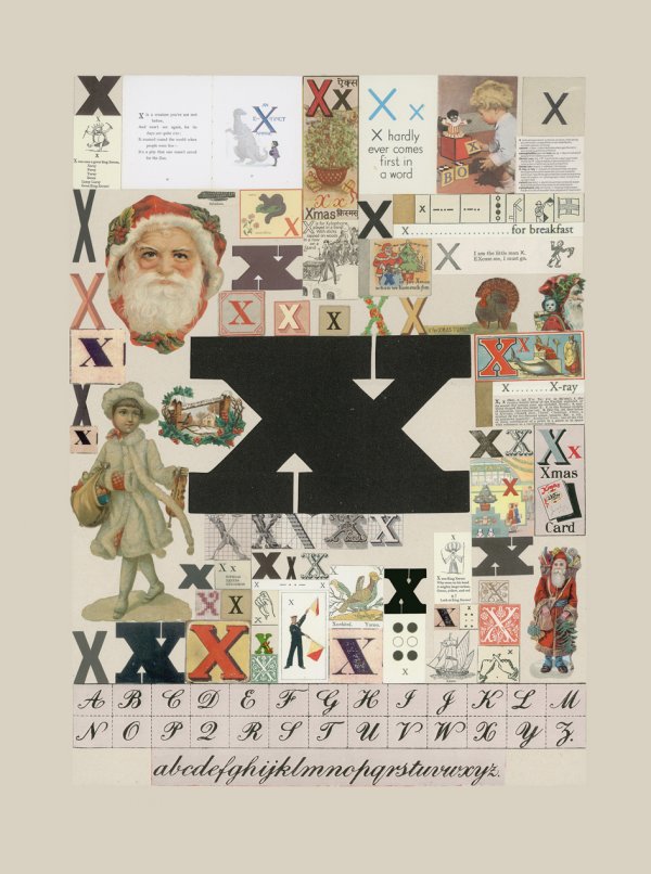 The Letter ‘x’ by Peter Blake