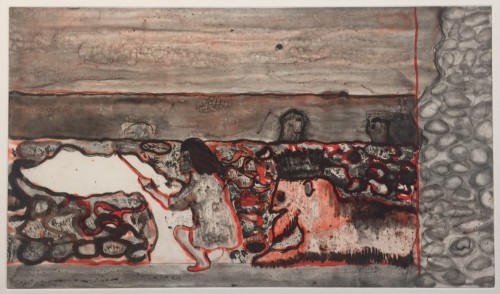 Painting A Cloud On A Wall by Peter Doig