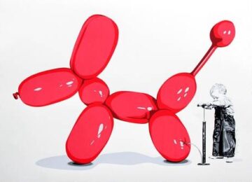 Poppy (red) by Mr. Brainwash at Lieberman Contemporary