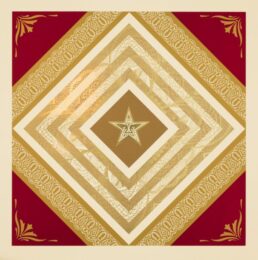 Power And Glory I by Shepard Fairey at Paul Stolper Gallery