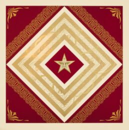 Power And Glory Iv by Shepard Fairey at Paul Stolper Gallery