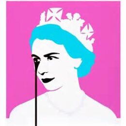 Prince Philip’s Nightmare Pink by Pure Evil at Brandler Galleries