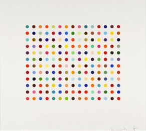 Pyronin Y by Damien Hirst at Vogtle Contemporary