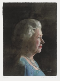 Queen Elizabeth Ii by Peter Blake at Lieberman Contemporary