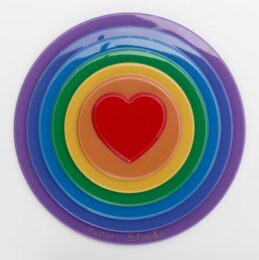 Rainbow Target by Peter Blake at Paul Stolper Gallery
