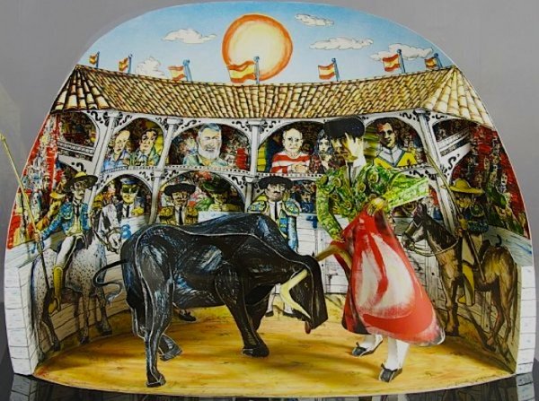 Los Aficionados by Red Grooms