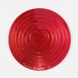 Red Target (metal Flake) by Peter Blake at Paul Stolper Gallery