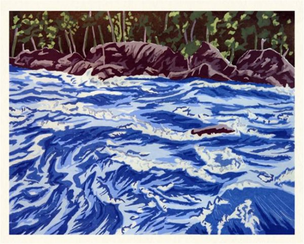 River Rising by Richard Bosman