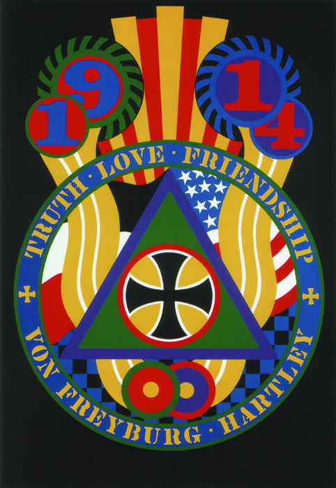 Kvf V (from The Hartley Elegies) by Robert Indiana
